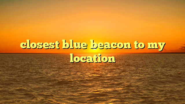 closest blue beacon to my location