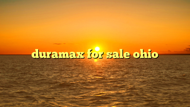 duramax for sale ohio