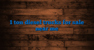 1 ton diesel trucks for sale near me