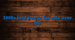 1980s ford trucks for sale near me