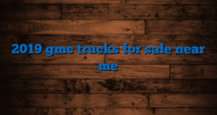 2019 gmc trucks for sale near me