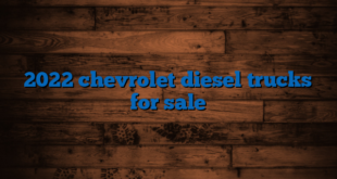 2022 chevrolet diesel trucks for sale