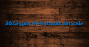 2022 gmc 4×4 trucks for sale