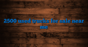 2500 used trucks for sale near me