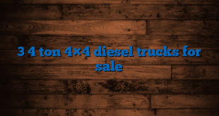 3 4 ton 4×4 diesel trucks for sale