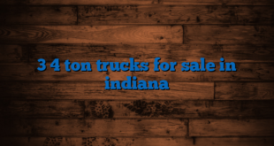 3 4 ton trucks for sale in indiana