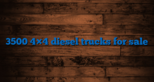 3500 4×4 diesel trucks for sale