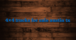 4×4 trucks for sale austin tx