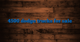 4500 dodge trucks for sale