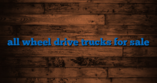 all wheel drive trucks for sale