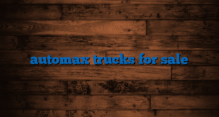 automax trucks for sale