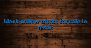 black widow trucks for sale in texas