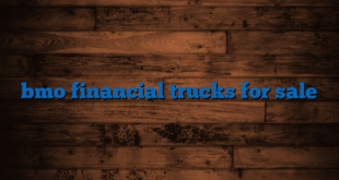 bmo financial trucks for sale