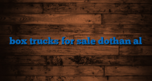 box trucks for sale dothan al