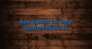 box trucks for sale murfreesboro tn