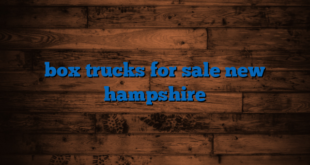 box trucks for sale new hampshire