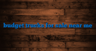 budget trucks for sale near me