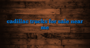 cadillac trucks for sale near me