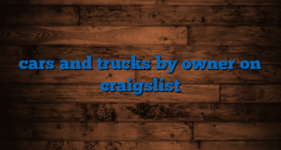 cars and trucks by owner on craigslist