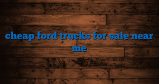 cheap ford trucks for sale near me