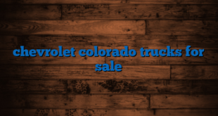 chevrolet colorado trucks for sale