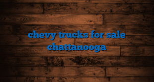 chevy trucks for sale chattanooga