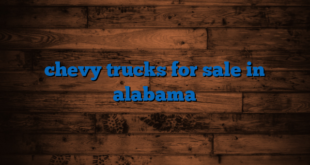 chevy trucks for sale in alabama