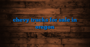 chevy trucks for sale in oregon