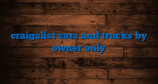 craigslist cars and trucks by owner only