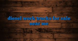 diesel work trucks for sale near me