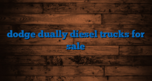 dodge dually diesel trucks for sale