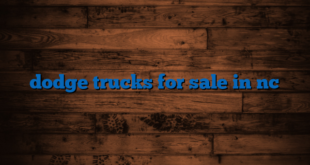 dodge trucks for sale in nc