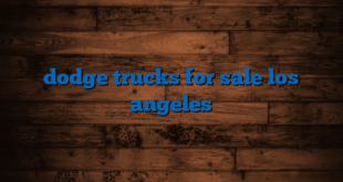 dodge trucks for sale los angeles