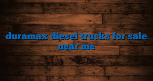 duramax diesel trucks for sale near me