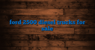 ford 2500 diesel trucks for sale