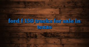 ford f 150 trucks for sale in texas