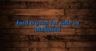ford trucks for sale in alabama