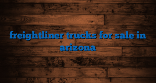 freightliner trucks for sale in arizona