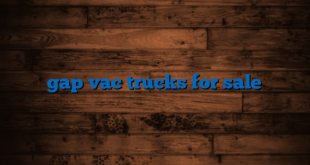 gap vac trucks for sale