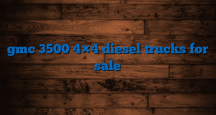 gmc 3500 4×4 diesel trucks for sale