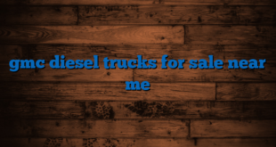 gmc diesel trucks for sale near me