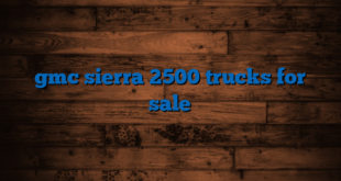 gmc sierra 2500 trucks for sale