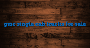 gmc single cab trucks for sale