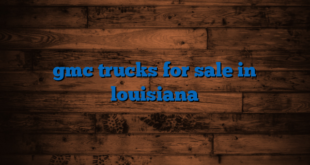 gmc trucks for sale in louisiana