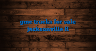 gmc trucks for sale jacksonville fl