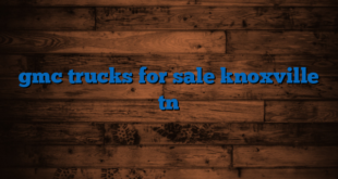 gmc trucks for sale knoxville tn