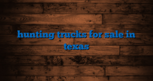 hunting trucks for sale in texas