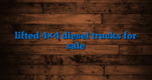 lifted 4×4 diesel trucks for sale