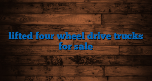 lifted four wheel drive trucks for sale