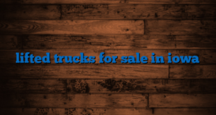 lifted trucks for sale in iowa